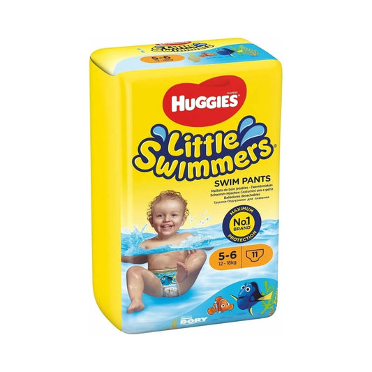 Huggies Little Swimmers Baby Size 5-6 Swim Pants - 11 nappies
