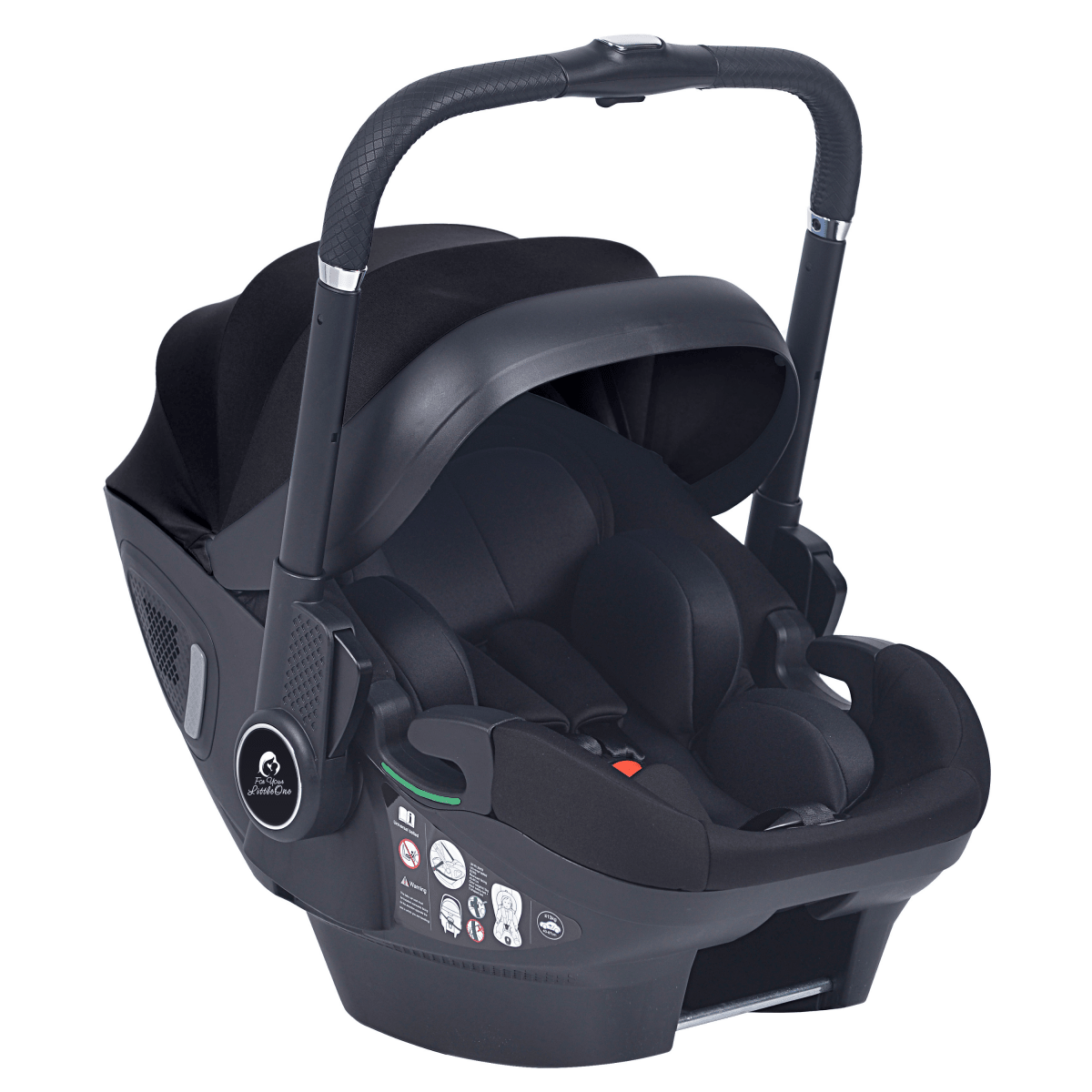 For Your Little One Qubi Infant Car Seat Stroller - Eclipse Black