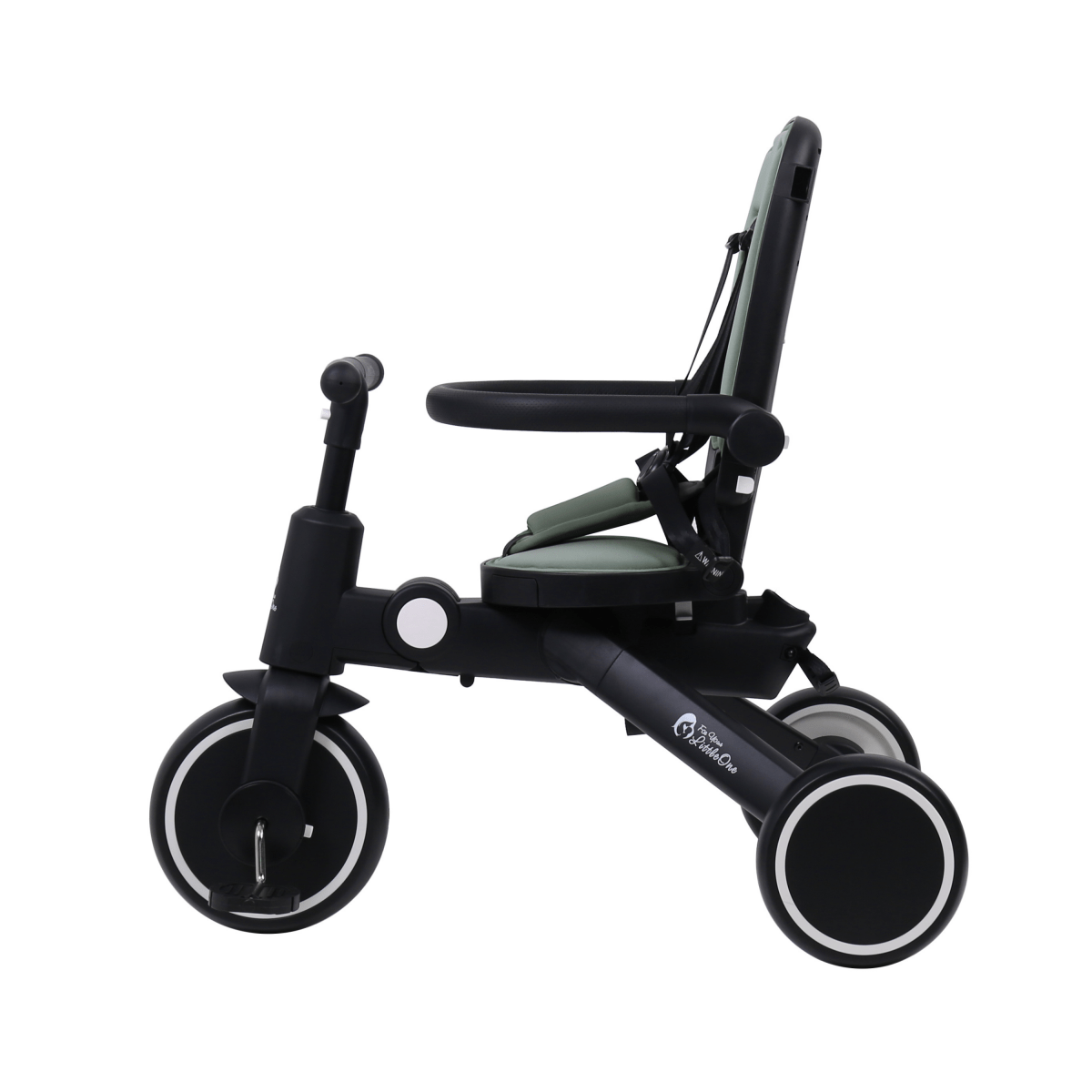 Foryourlittleone Xplor 6 in 1 Foldable Trike - Green (10m-5y)