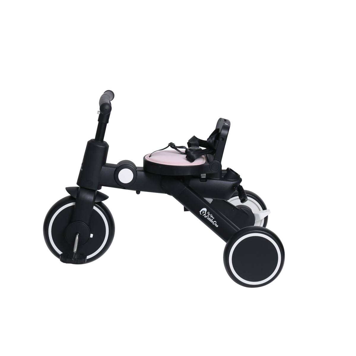 Foryourlittleone Xplor 6 in 1 Foldable Trike - Pastel Pink (10m-5y)