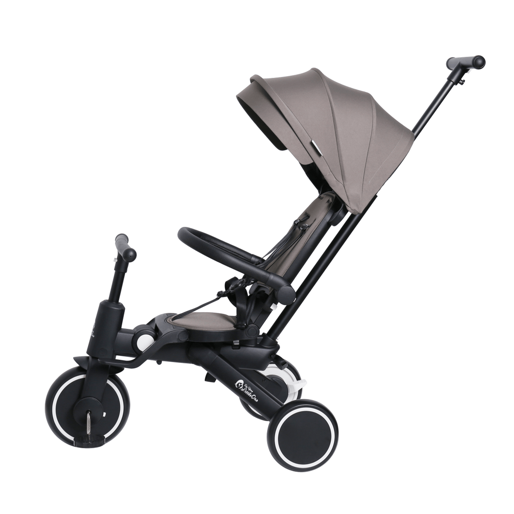 Foryourlittleone Xplor Ultimate 6 in 1 Foldable Trike - Grey Olive (10m-4y)