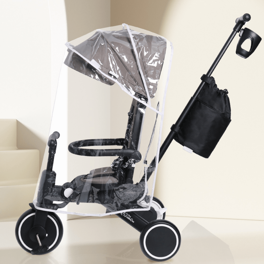 Foryourlittleone Xplor Plus 6 in 1 Foldable Trike - Pastel Pink (10m-4y)