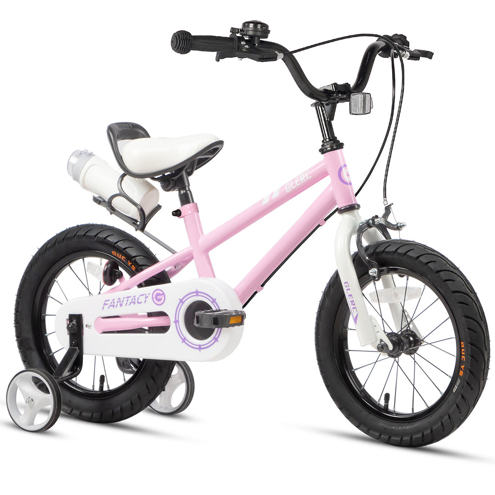 Glerc 16 Inch Kids Bike with Water Bottle - Fantacy