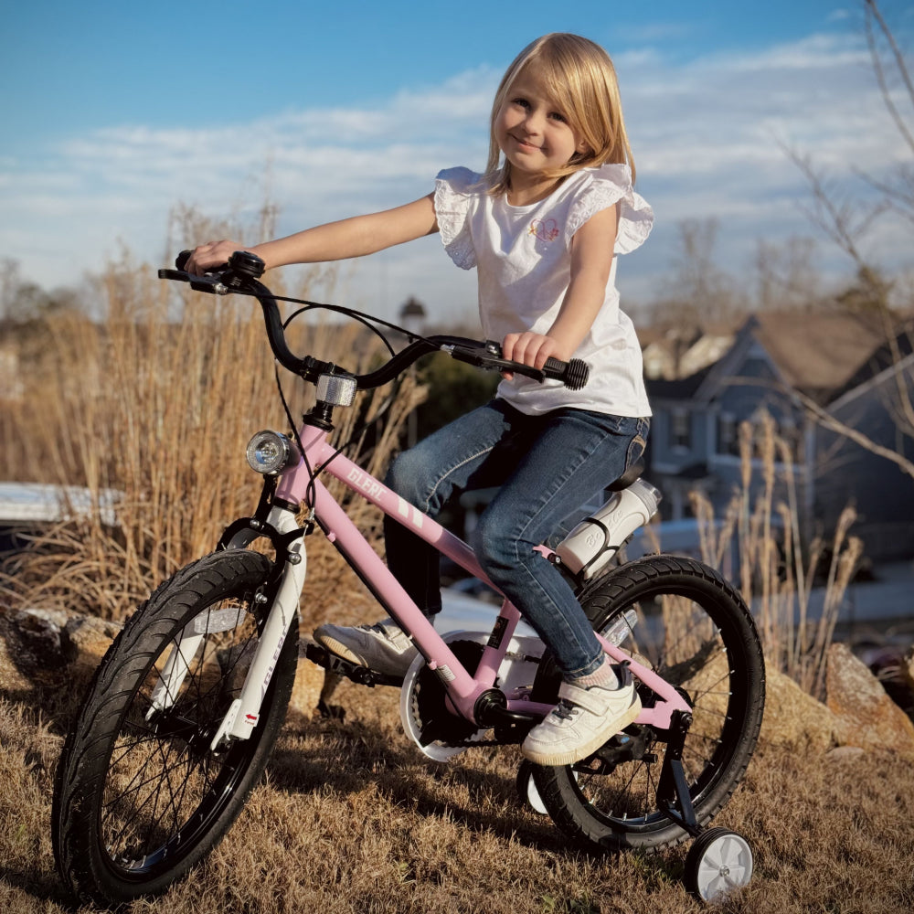 Glerc 18 Inch Kids Bike with Water Bottle - Fantacy