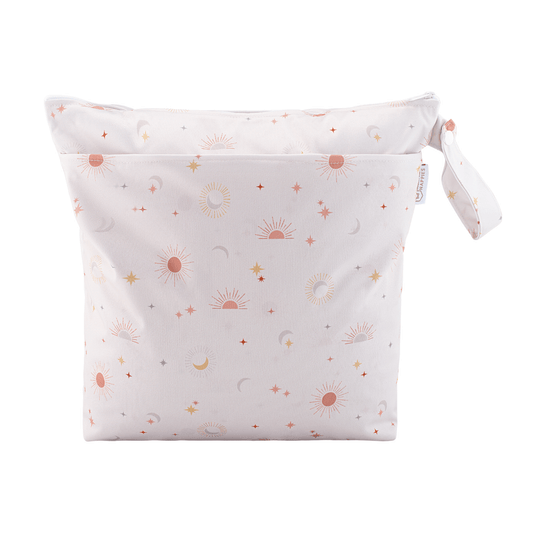 Grab & Go Nappy Wet Bags With Handle - Celestial