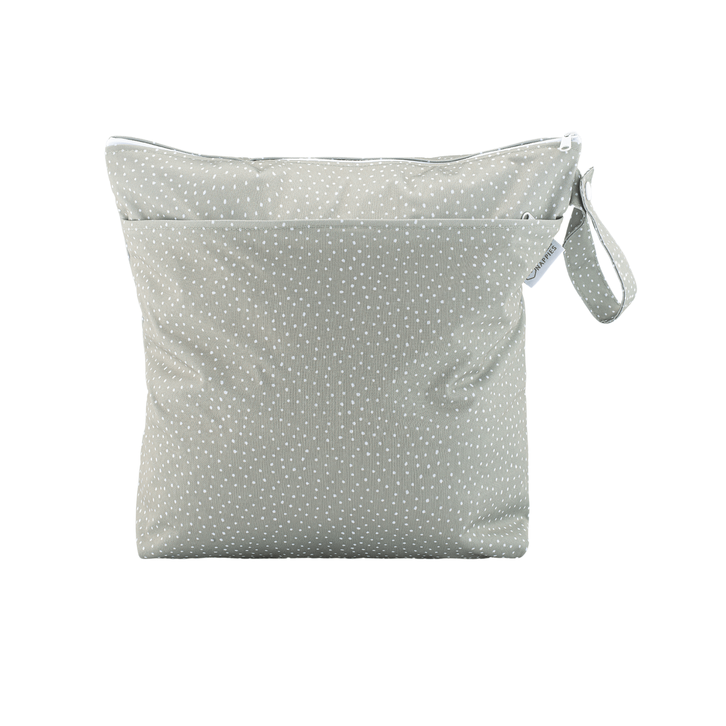 Grab & Go Nappy Wet Bags With Handle - Dottie Sage