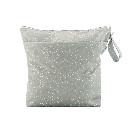 Grab & Go Nappy Wet Bags With Handle - Dottie Sage