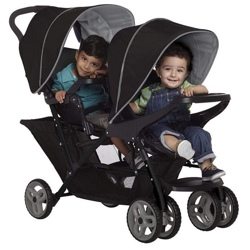 Graco Stadium Duo Tandem Stroller Black/Grey