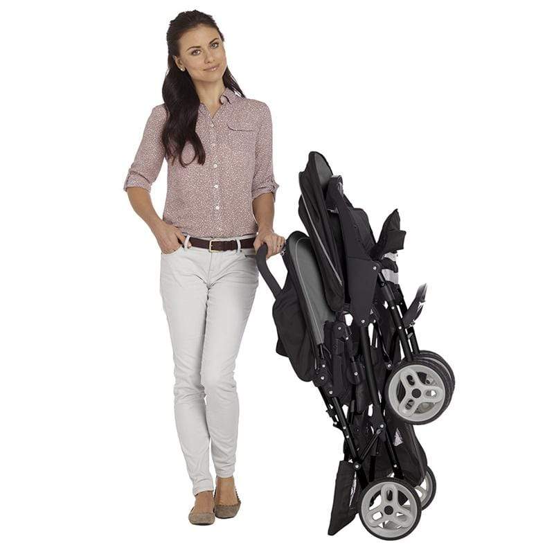 Graco Stadium Duo Tandem Stroller Black/Grey