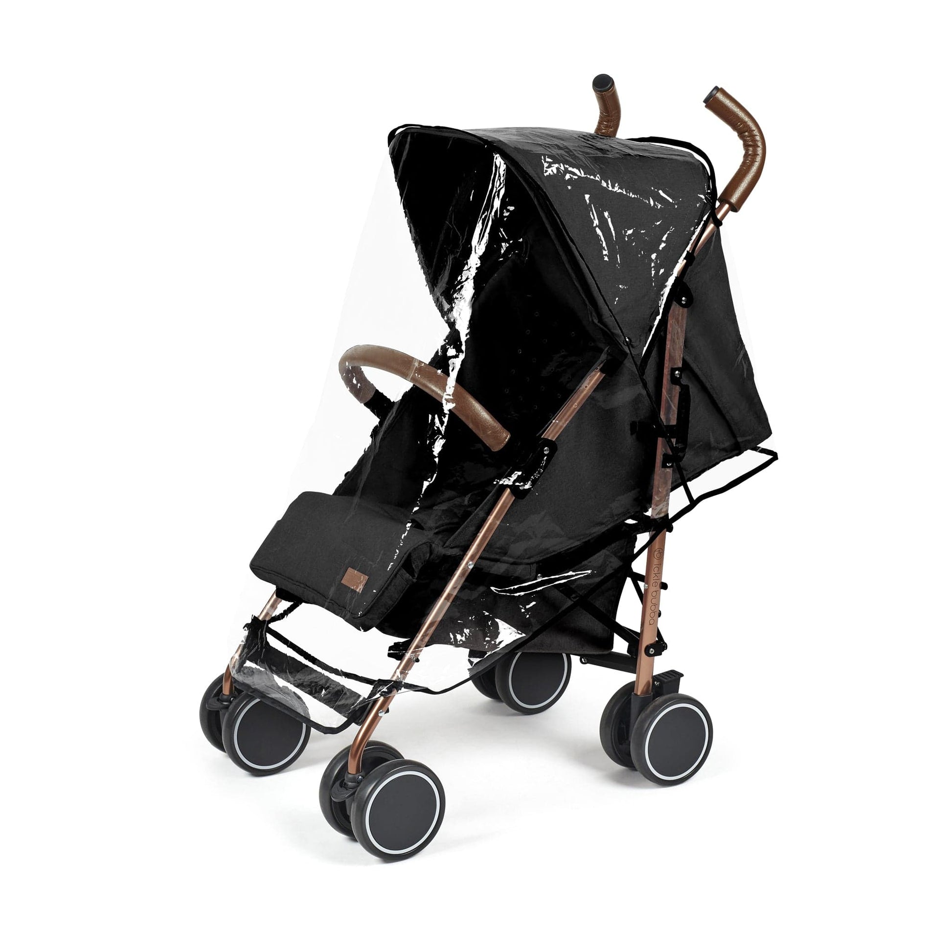 Ickle Bubba Discovery Stroller Rose Gold/Black