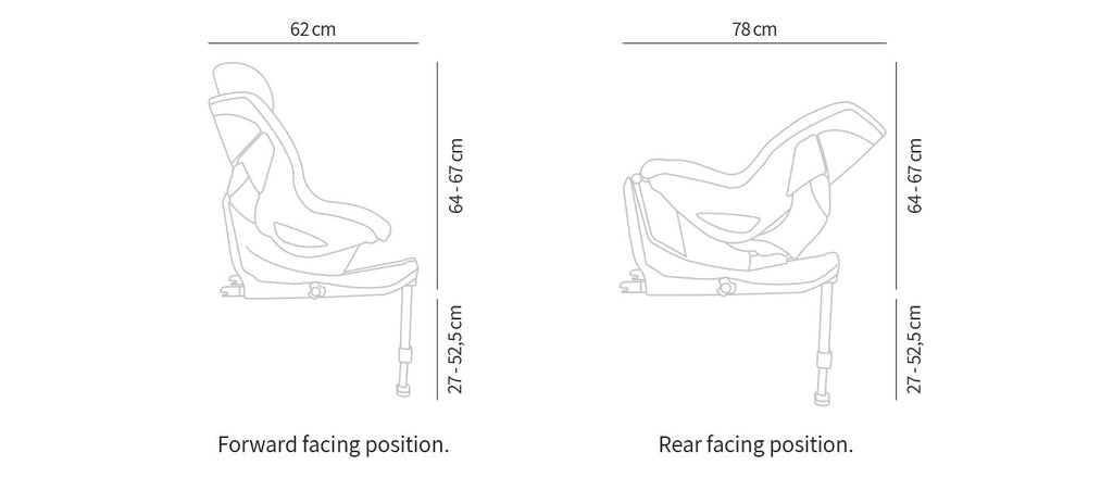 Jane Ikonic-2, 360 Swivel iSize Car Seat, 40-105 cm, 0-4 years