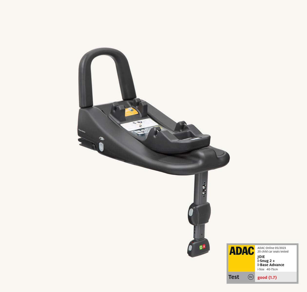 Joie i-Snug 2 i-Size Car Seat in Pebble with i-Base Advance