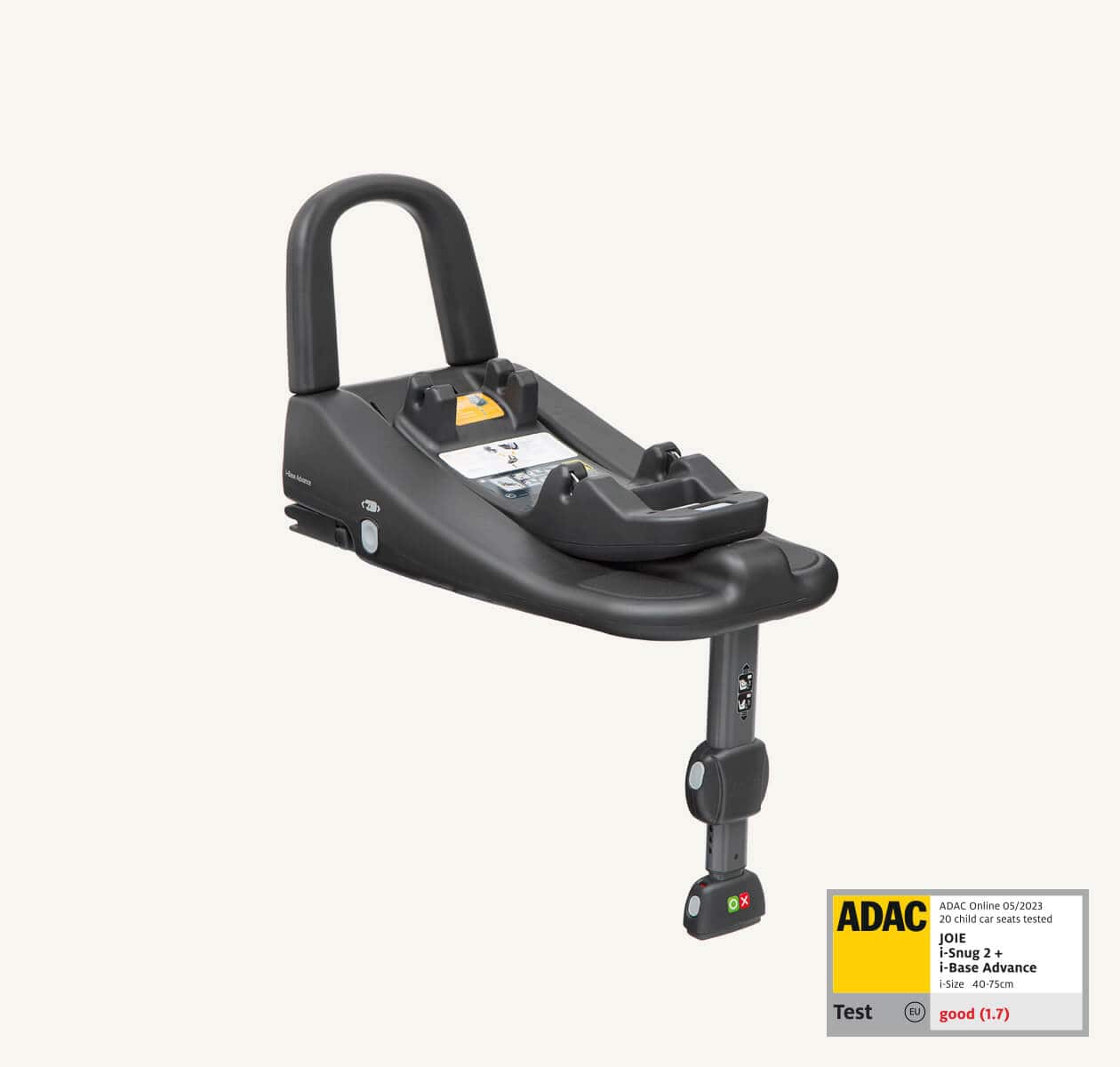 Joie i-Snug 2 i-Size Car Seat in Pebble with i-Base Advance