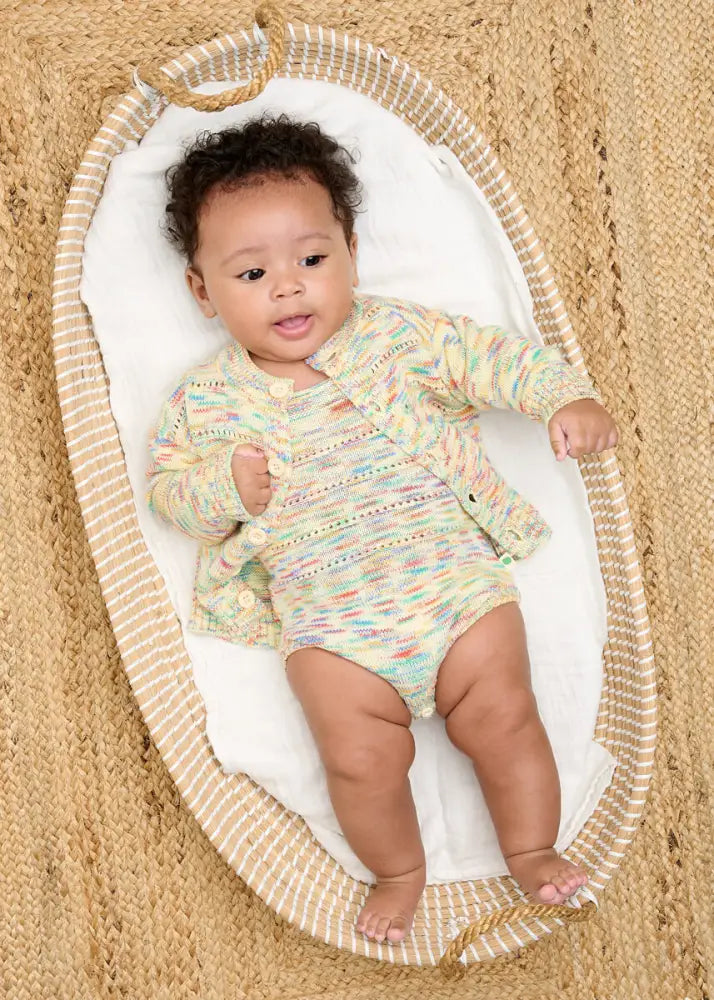 Magic - Space Dye Knitted Bubble Romper