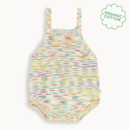 Magic - Space Dye Knitted Bubble Romper