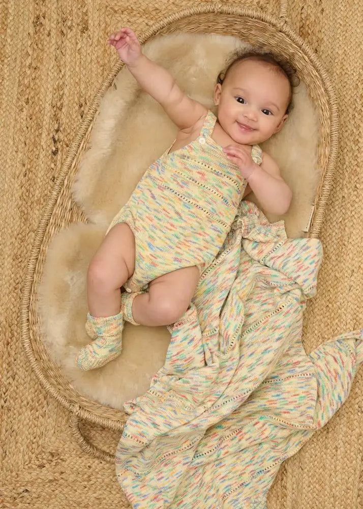 Magic - Space Dye Knitted Bubble Romper