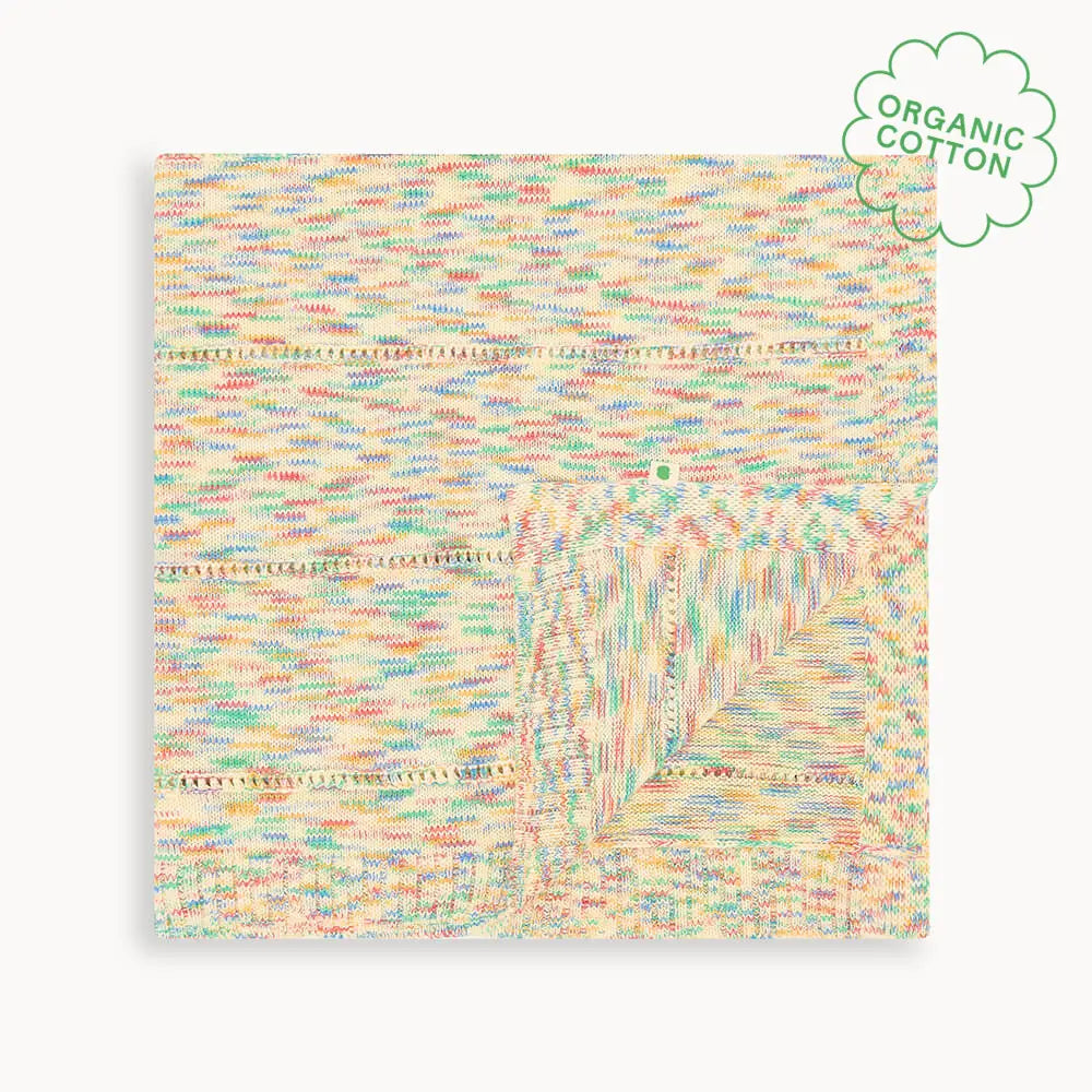 Merry - Space Dye Knitted Baby Blanket