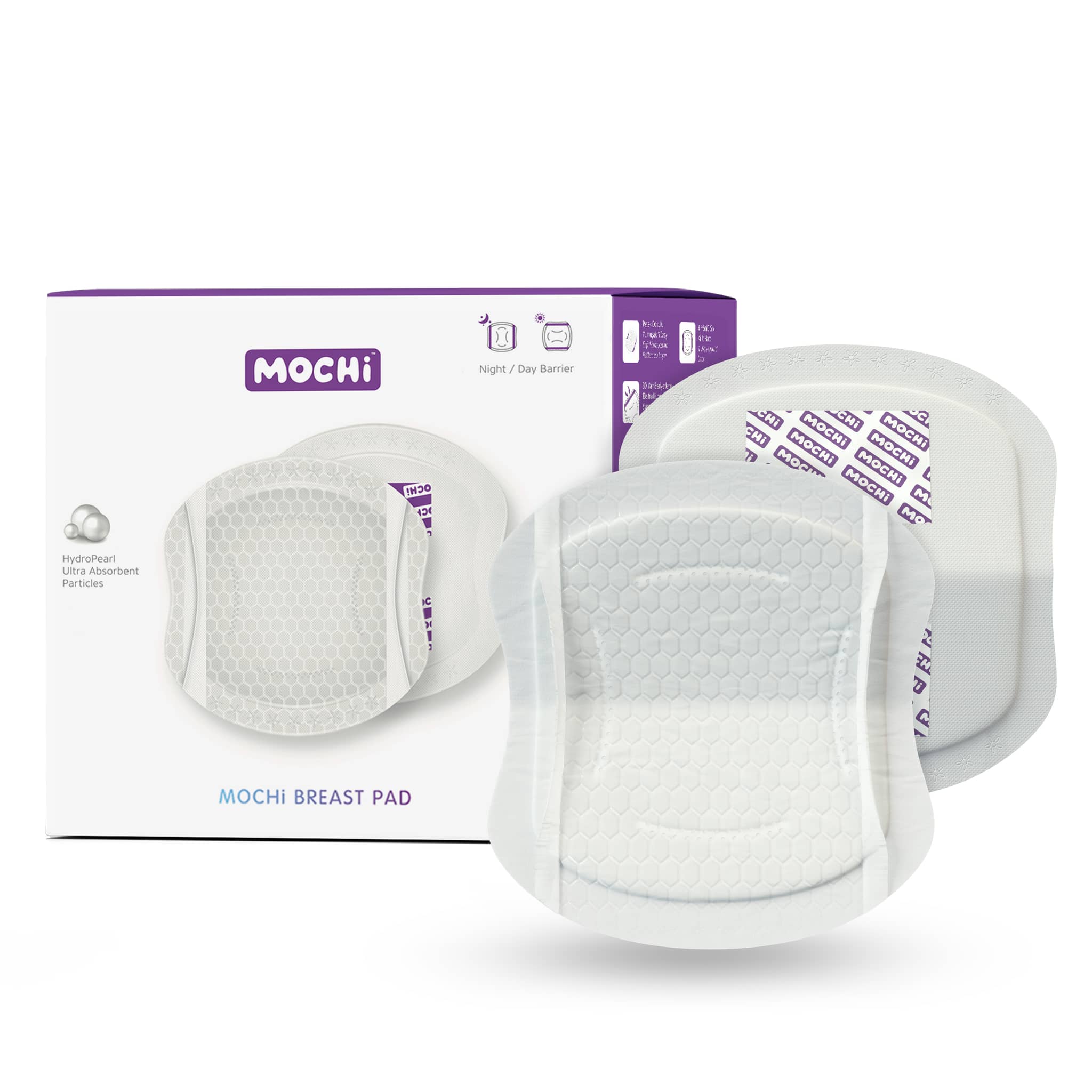 MOCHi Breast Pads for Breastfeeding Ultra Absorbent Nursing