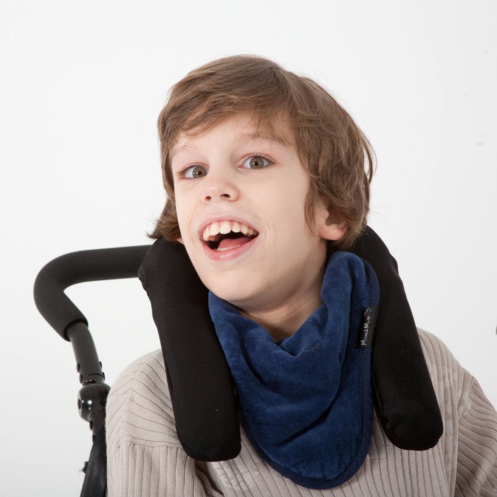 Mum 2 Mum PLUS Youth Disability Bib - Ages 5-15 years - Black