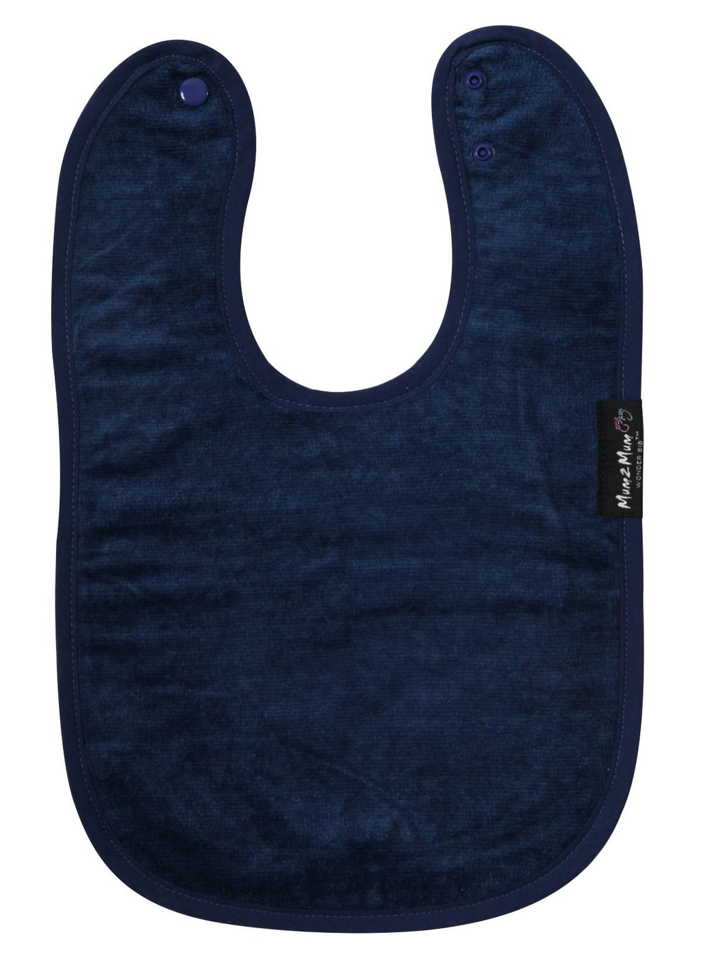 Mum 2 Mum Standard Wonder Bib - Navy Blue