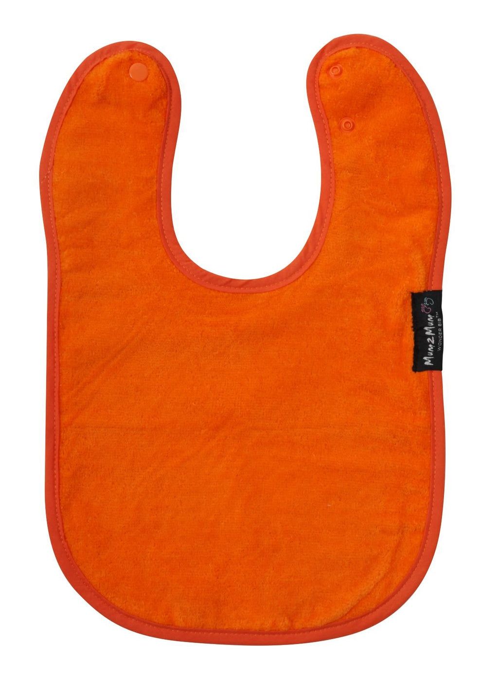 Mum 2 Mum Standard Wonder Bib - Orange