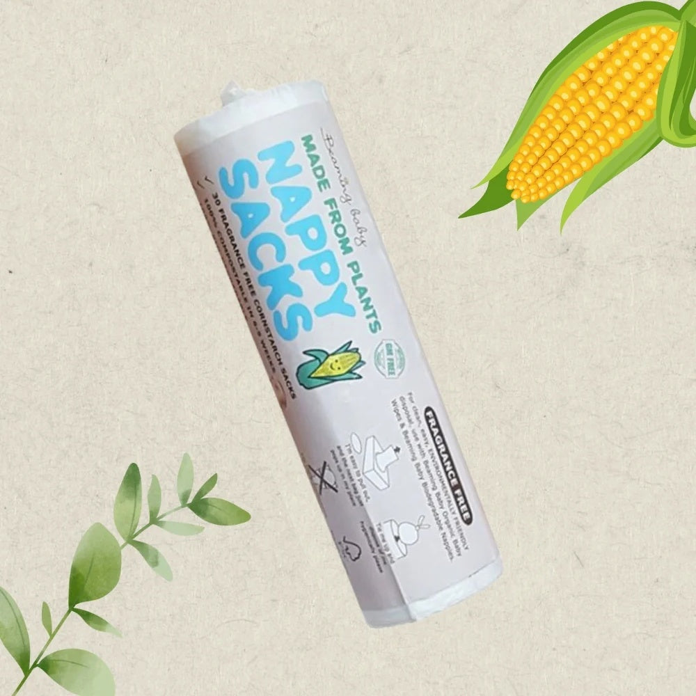 30 Pack of Biodegradable Nappy Sack Rolls