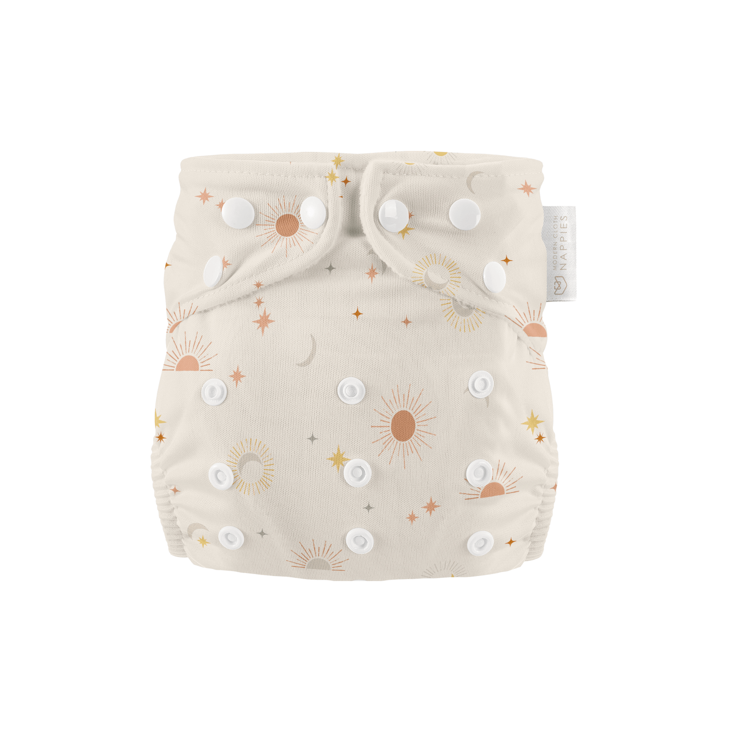 Newborn Reusable Cloth Nappy - Celestial