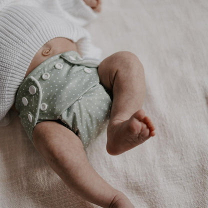 Newborn Reusable Cloth Nappy - Bloom