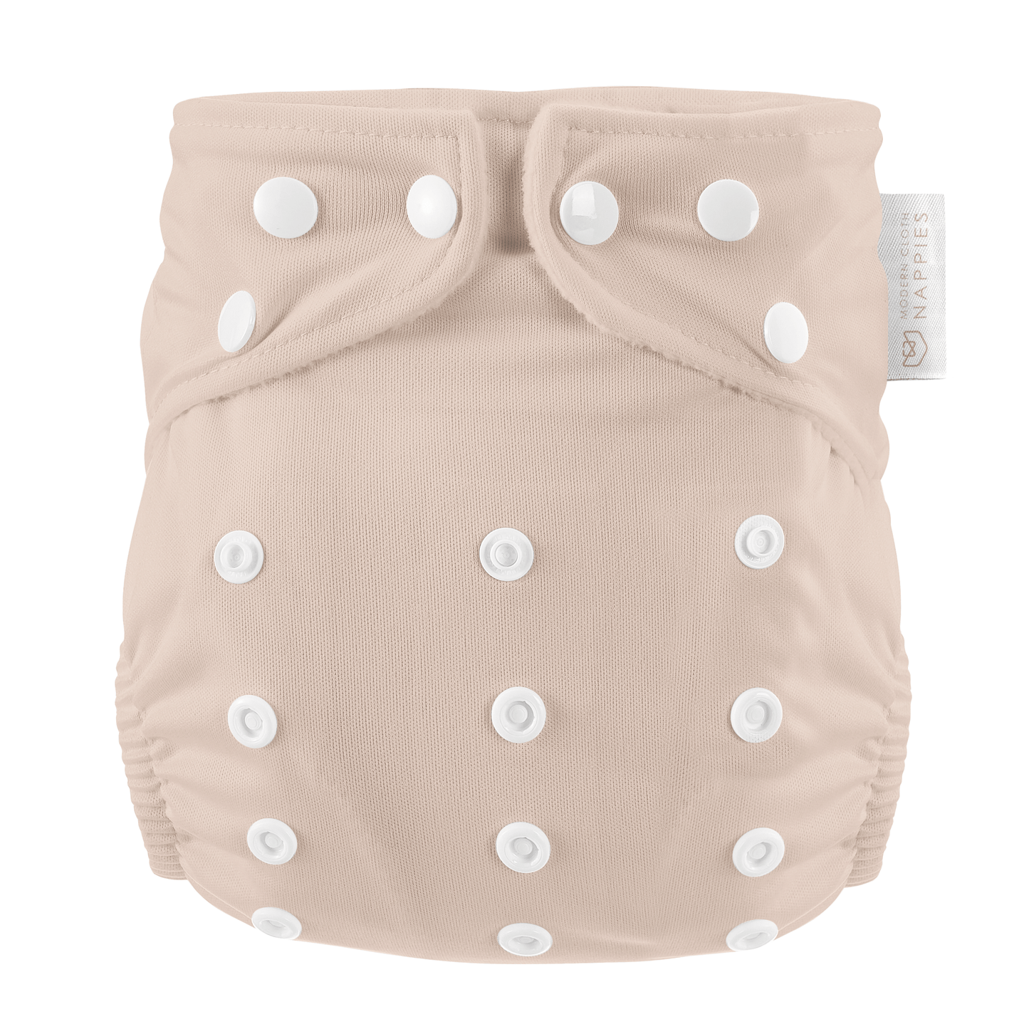 One Size All-In-One Reusable Cloth Nappy - Blush