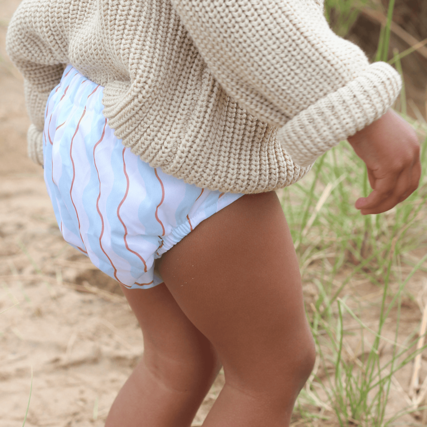One Size Baby to Toddler Reusable Swim Nappies - Wiggle Waves