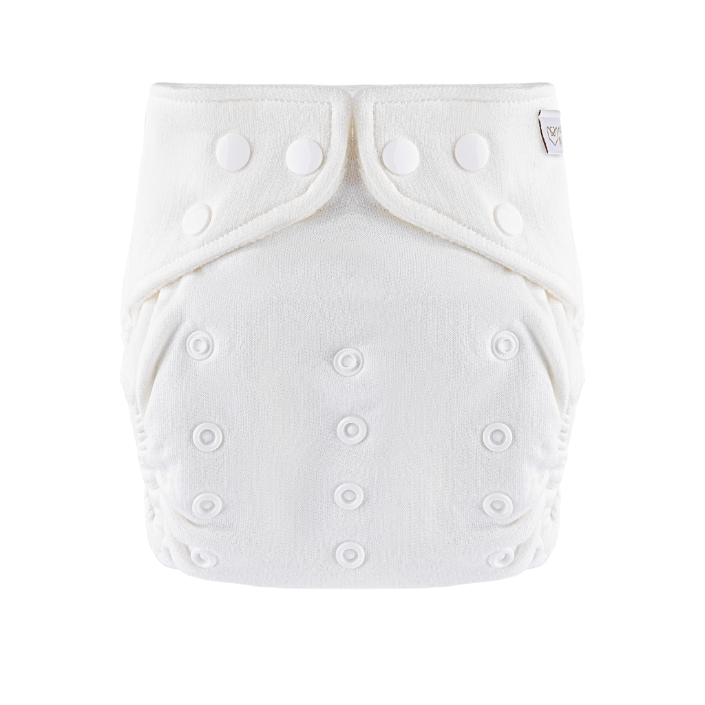 One Size Bamboo Cotton Bedtime Pearl Reusable Cloth Nappy