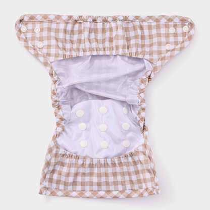 One Size Reusable Cloth Nappy Wrap - Bloom
