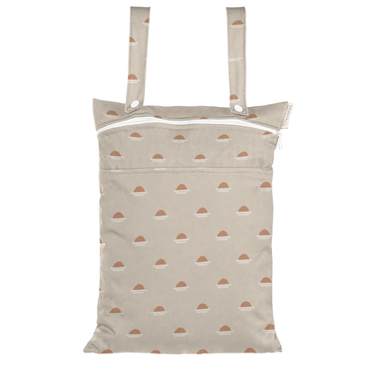 Out & About Double Pocket Nappy Wet Bag - Golden Hour