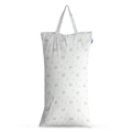 Peppa Pig XL Wet Bag Reusable Cloth Nappy Pail - George & Mr.Dinosaur | White