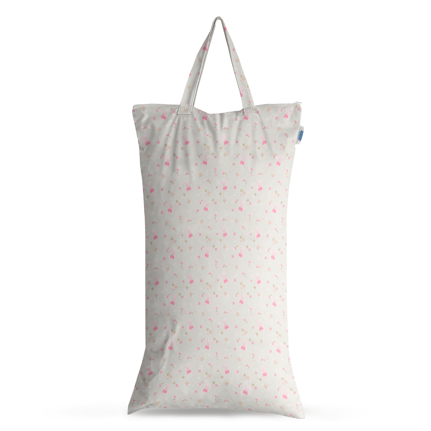 Peppa Pig XL Wet Bag Reusable Cloth Nappy Pail - Peppa Floral