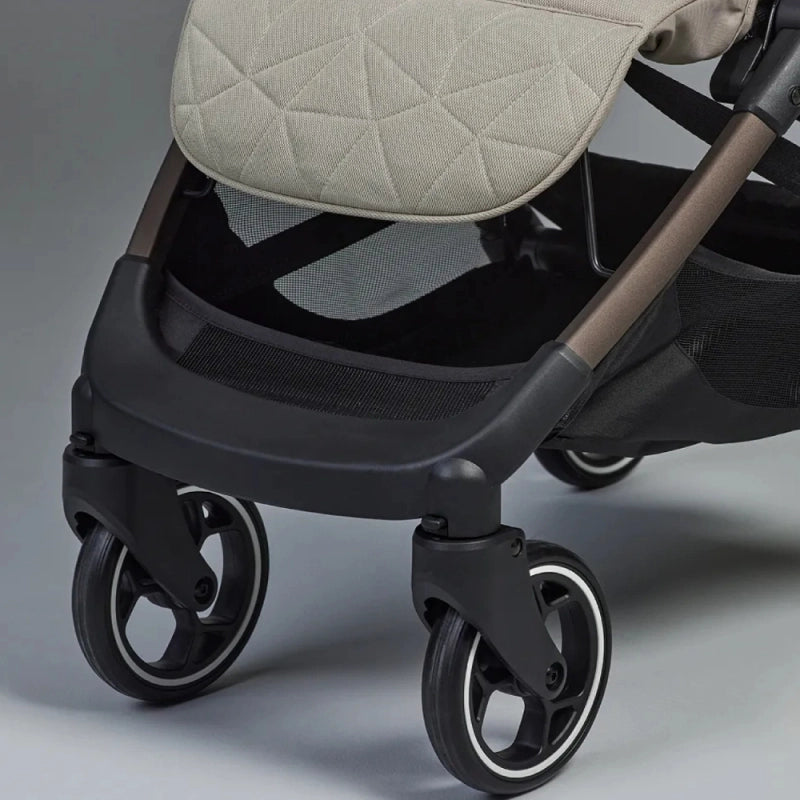 Silver Cross Clic 2 Travel Stroller inc Travel Bag - Latte