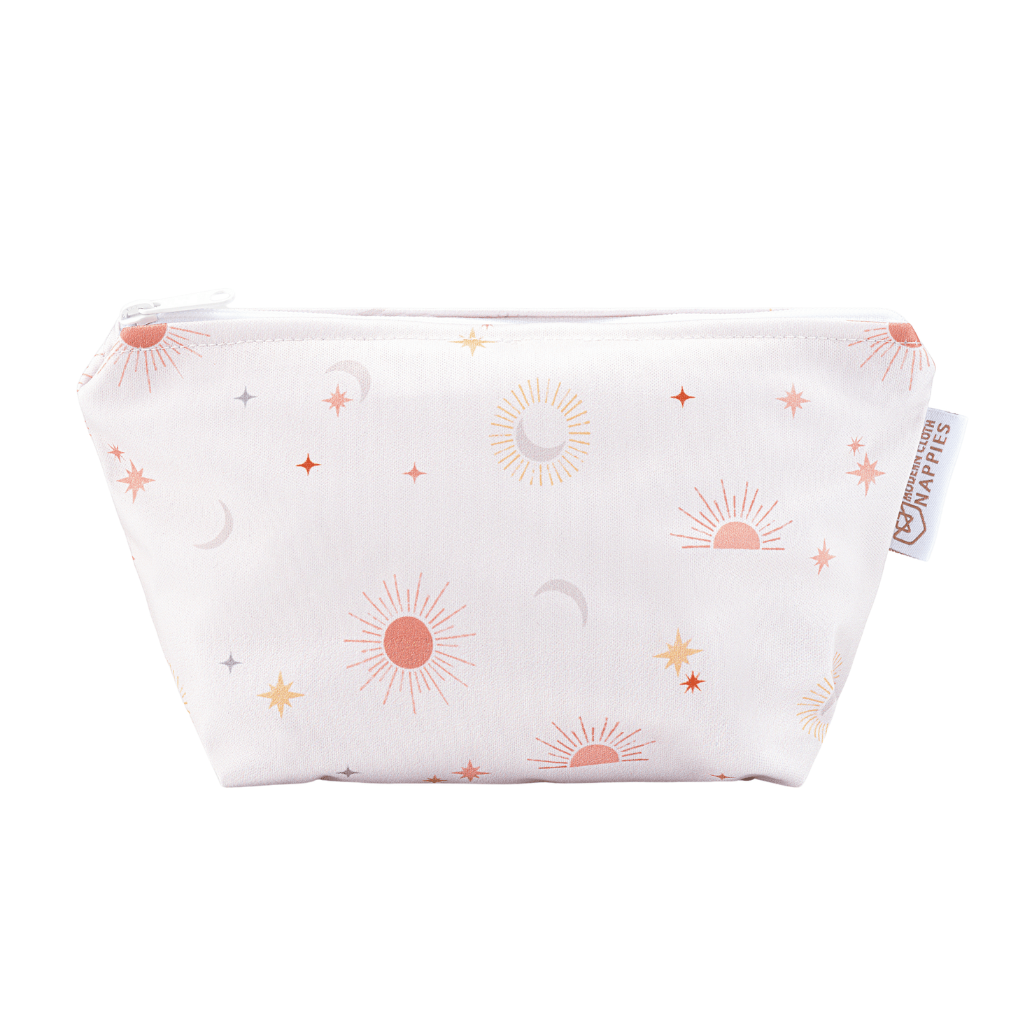 Small Reusable Cloth Wipe & Sanitary Bag - Celestial