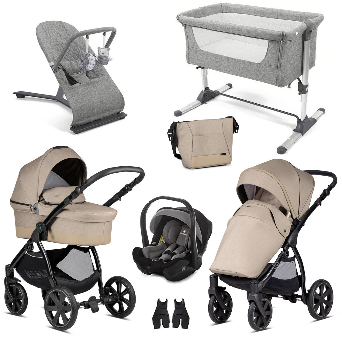 Noordi Sole Go 3in1 Travel System &  Nursery Bundle