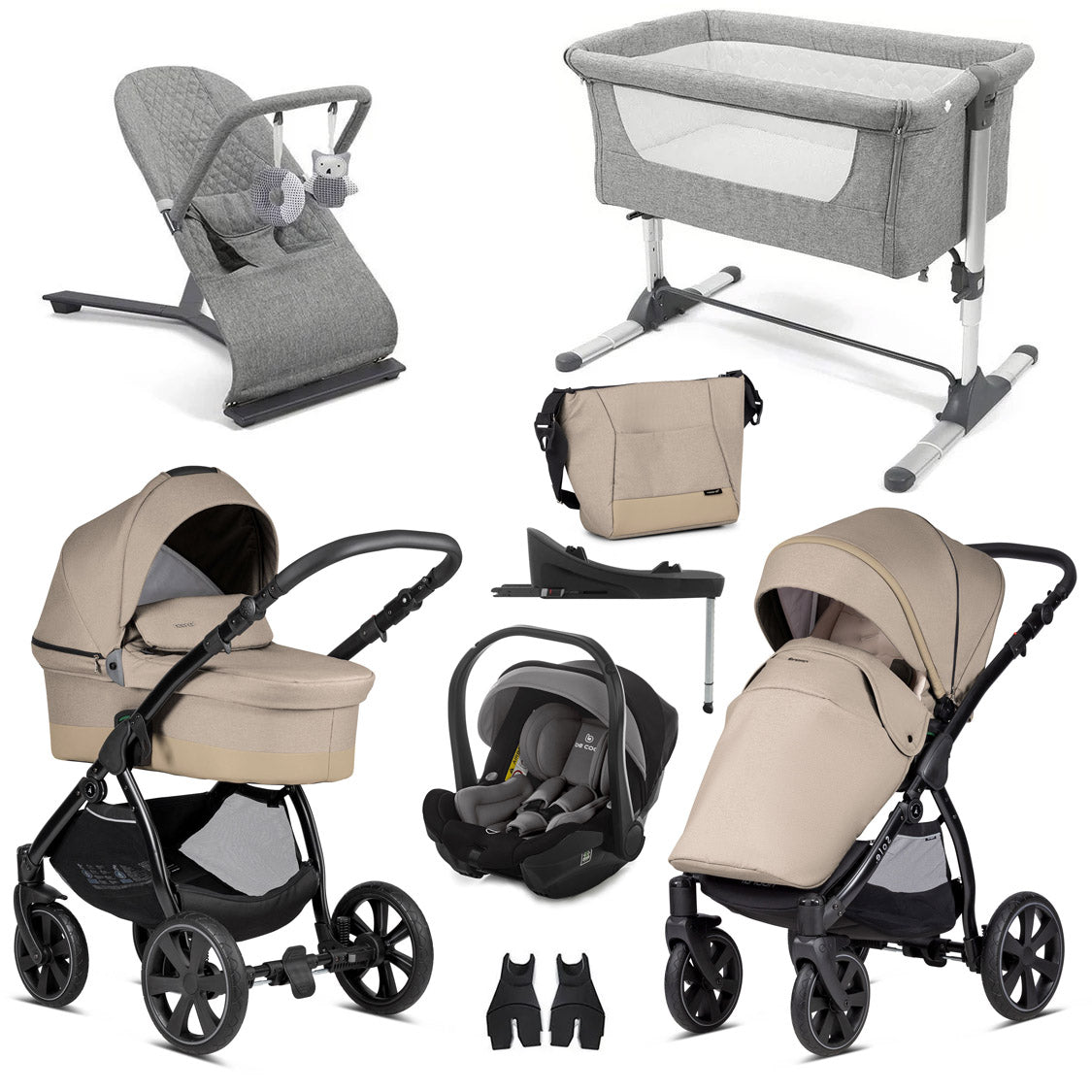 Noordi Sole Go 3in1 Travel System &  Nursery Bundle
