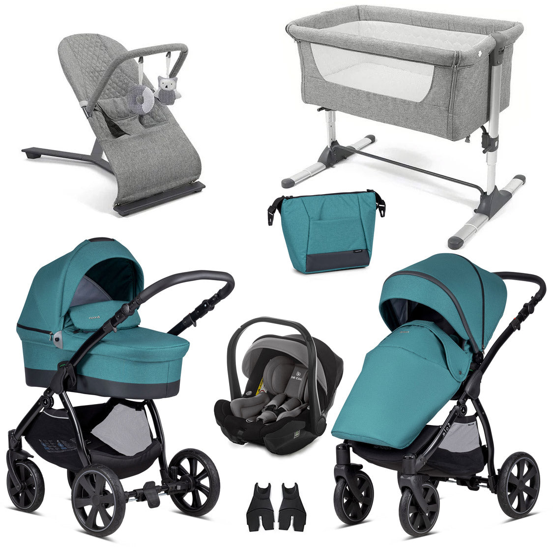 Noordi Sole Go 3in1 Travel System &  Nursery Bundle