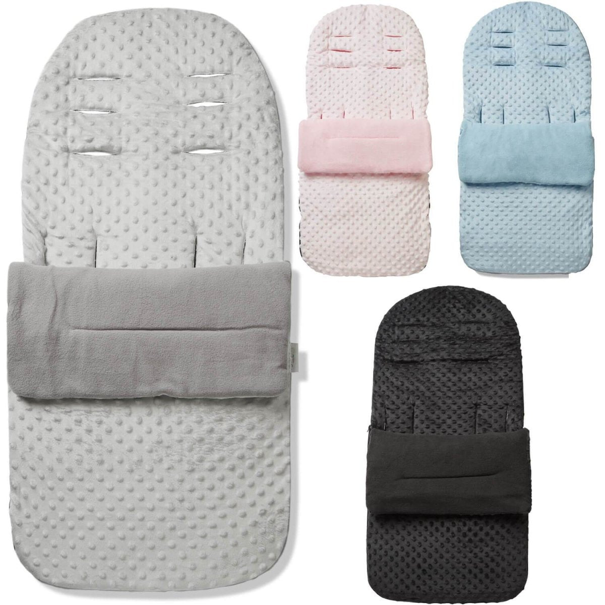Universal Dimple Footmuff / Cosy Toes - Fits All Pushchairs / Prams & Buggies