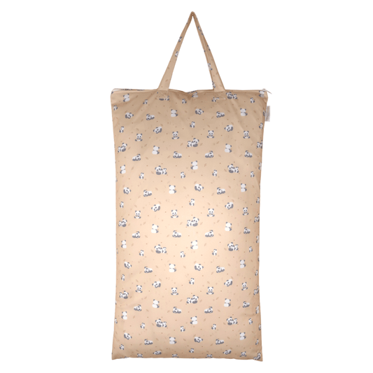 XL Wet Bag - Reusable Cloth Nappy Pail - Pandas